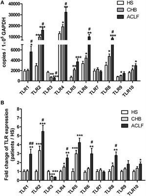 TLR2 Expression in Peripheral CD4+ T Cells Promotes Th17 Response and Is Associated with <mark class="highlighted">Disease Aggravation</mark> of Hepatitis B Virus-Related Acute-On-Chronic Liver Failure